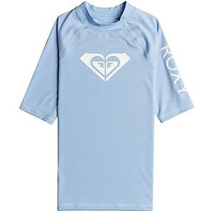 ROXY Rash Vest met korte mouwen HEARTED Meisjes 6-16 Blauw 14/XL