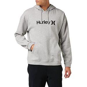 Hurley M OAO Solid Core Po Fleece sweatshirt voor heren, donkergrijs (Dk Grey Htr), M
