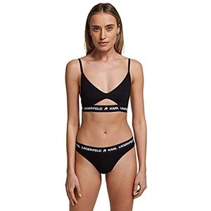 Karl Lagerfeld BH 'Peephole'  zwart / wit