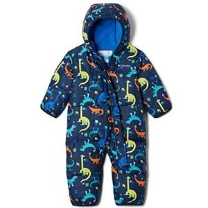 Columbia Snuggly Bunny Bunting sneeuwpak uniseks-kind, Collegiate Navy Skisaurus, 3-6 maanden