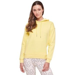 Urban Classics Dames Hoody Sweatshirt met capuchon voor dames, Vintagesun, XS