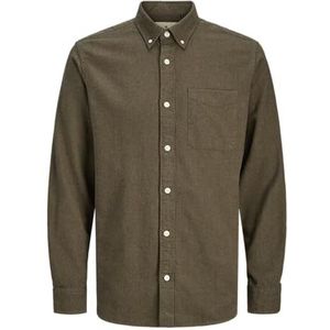 JACK&JONES - JPRBLUBROOK TWILL SOLID SHIRT LN - Overhemden