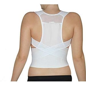 Rechthouder met rugsteunriem, houdingstrainer voor dames en heren, met temperatuurregulerend materiaal