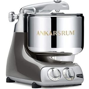 Ankarsrum Assistant 6230 Zwart Chroom - 1500W - Keukenmachine - Zilver - Zwart