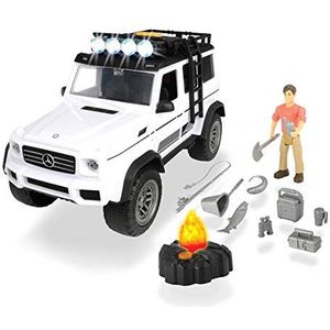 Dickie Toys 203835002 - Playlife Adventure Set, Mercedes Benz AMG terreinwagen incl. accessoires, 23 cm, meerkleurig
