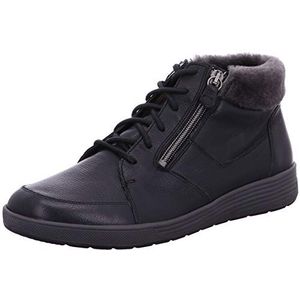 Ganter Sensitiv Klara-k hoge sneakers voor meisjes, zwart zwart zwart 1000, 35 EU X-Weit