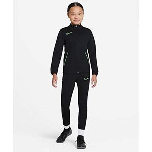 Nike Y NK Dry ACD21 TRK Suit K Sportset Unisex Volwassenen, Black/Green Strike/Green Strike, S