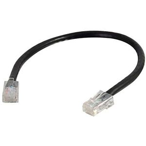 C2G 15M Cat5e Ethernet RJ45 hoge snelheid netwerk kabel, LAN Lead zwart Cat5e PVC UTP Patch kabel