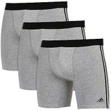 Adidas Sports Underwea Heren Multipack Boxer Brief (3PK) Boxershorts, grijs-melk, M