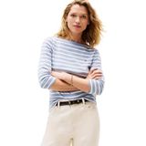 Tommy Hilfiger - Slim Cody Boat-NK 3/4SLV WW0WW40589 - T-shirt - Blauw