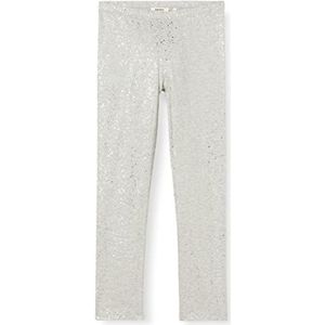 Koton Bedrukte lange legging katoen panty meisjes, Grijs (023), 3-4 Jaren