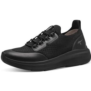 Tamaris Dames 8-83711-42 sneakers, Black Uni, 36 EU breed, zwart uni, 36 EU Breed