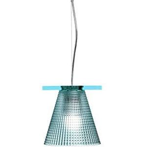 Kartell Light-Air, hanglampen met reliëf, blauw