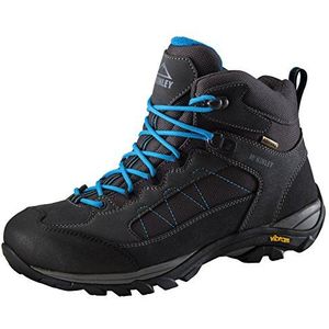 McKINLEY Denali Mid AQX W II Trekking- en wandelschoenen voor dames, Grijs Antraciet Blue Gre 901, 37.5 EU