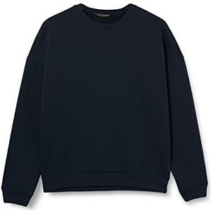 Trendyol Heren ronde hals effen normaal sweatshirt, marine blauw, S, marineblauw, S