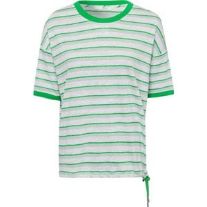 Style Candice Linnen Striped, munt, 40