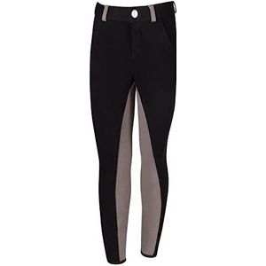 PFIFF 101249 Rijbroek Elisa, volledig bekleed, kinderen, meisjes, zwart/grijs 176
