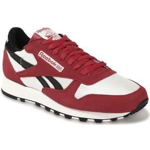 Reebok Klassiek leer uniseks-volwassene Gymschoen, Vecred Cblack Ftwwht, 42 EU