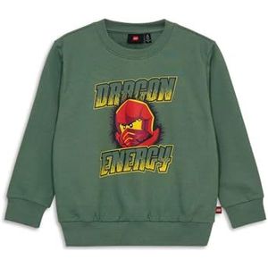 Lego Ninjago - LWSAKU 104 - Sweatshirt - Groen - 140, groen, 140 cm