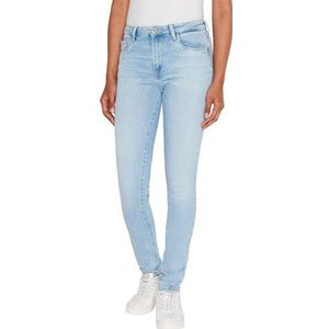 Pepe Jeans Dames Skinny Jeans Hw, Blauw (Denim-PF3), 25W / 30L, Blauw (Denim-pf3), 25W / 30L
