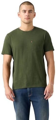 Levi's - CLASSIC POCKET TEE - T-shirt - Duffel bag - 100% Katoen