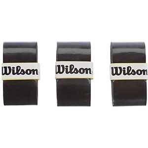 Wilson Unisex gripband Pro Overgrip, zwart, 3 stuks, WRZ4014BK