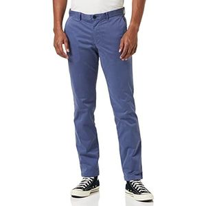 Tommy Hilfiger - Bleecker Th Flex Satin Gmd - Broek - Verouderde Indigo
