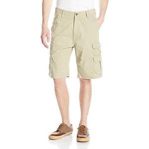 Wrangler Authentics Premium Twill Cargoshort voor heren, Kameel, 50