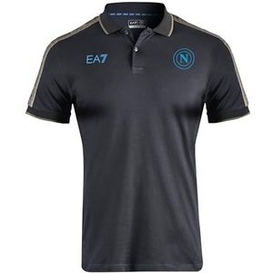 SSC NAPOLI Poloshirt Ea7, uniseks, voor volwassenen, 1 stuk