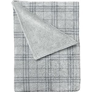 Homemania 015105 Tweed-deken, grijs, 120 x 160 cm