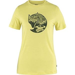 Fjallraven Abisko Wool Fox SS W T-shirt voor dames
