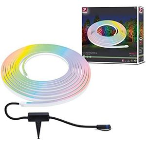 Paulmann 94562 Plug & Shine LED buitenverlichting Strip Smart Home Zigbee Smooth IP67 10m incl. 1x39 W dimbaar RGBW kleurbesturing wit kunststof 3000K