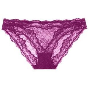 DORINA Origins-Lace-Brief Origins Slipje, integraal kant met vrouwelijke afwerking, fuchsia, 4XL, Fuchsia, 4XL