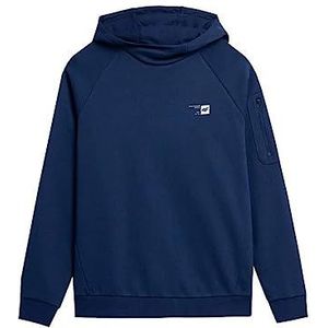 4F H4Z22-BLM022 Sweatshirt, Navy, XL voor heren, marineblauw, XL