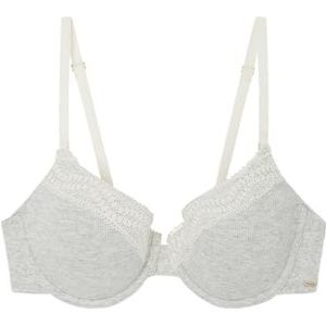 Women'Secret Beha Cotton Collection 1, Grijs, 85C