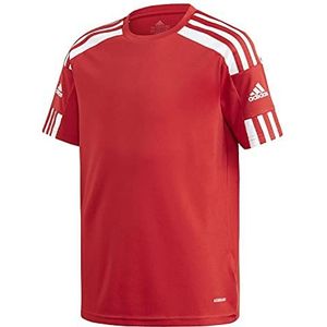 adidas Jongens Squadra 21 Jersey, Team Power Red/White, 5-6 Years