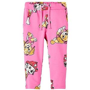 NAME IT Girl's NMFOSBA PAWPATROL SWE Pants VDE broek, Sangria Sunset, 98