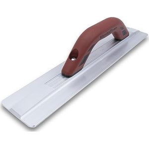 Marshalltown handpalmen met Durasoft handvat van aluminium, gereedschap voor beton en vloer, afmeting: 394x79 mm