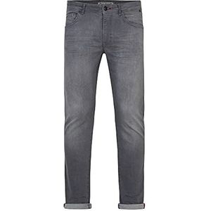 Petrol Industries Seaham Noos Slim Jeans voor heren, grijs, 31-38