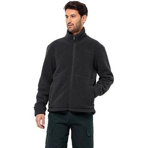 Jack Wolfskin Felslicht Jkt M Fleecejack, Zwart, L Heren, Zwart, L