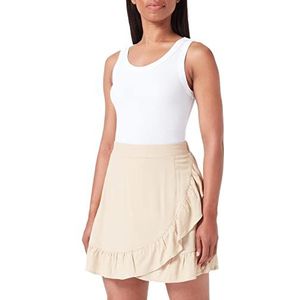 VERO MODA Vmmymilo Hw Mini Skirt WVN Ga Rock voor dames, Irish Cream, XL