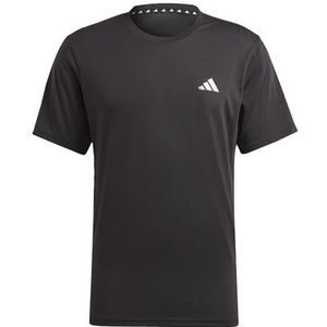 adidas Heren Train Essentials Comfort Training T-shirt met korte mouwen, 3XL Zwart/Wit