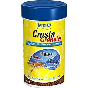 Tetra Crusta Granules - voer voor garnalen en kreeften, voor een diervriendelijke voeding, 100 ml blik