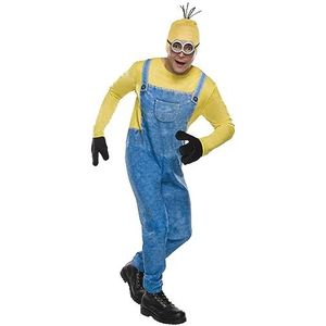 Rubie's Officieel Minion Kevin-kostuum voor volwassenen, standaardmaat