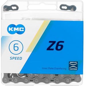 KMC Unisex's Z6 Ketting, Grijs,