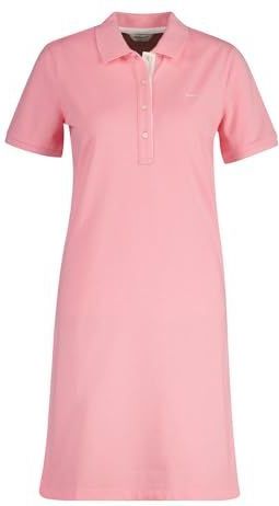 Gant - Jurk - Korte Mouwen - Contrast Kraag