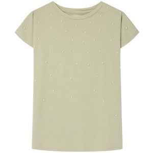 Springfield T-shirt voor dames, Groen, L