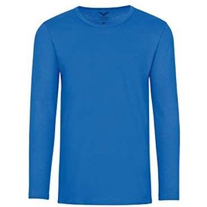 Trigema Damesshirt met lange mouwen, electric-blue, XS