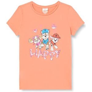 s.Oliver T-shirt voor meisjes, korte mouwen, Oranje 2034, 116/122 cm