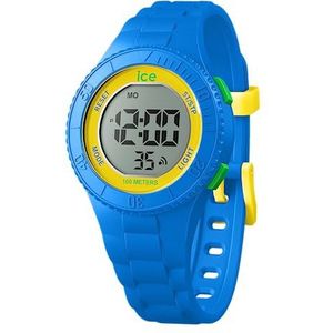 Ice-Watch - ICE digit Blue yellow green - Blauw jongenshorloge met kunststof band - 021615 (Small)
